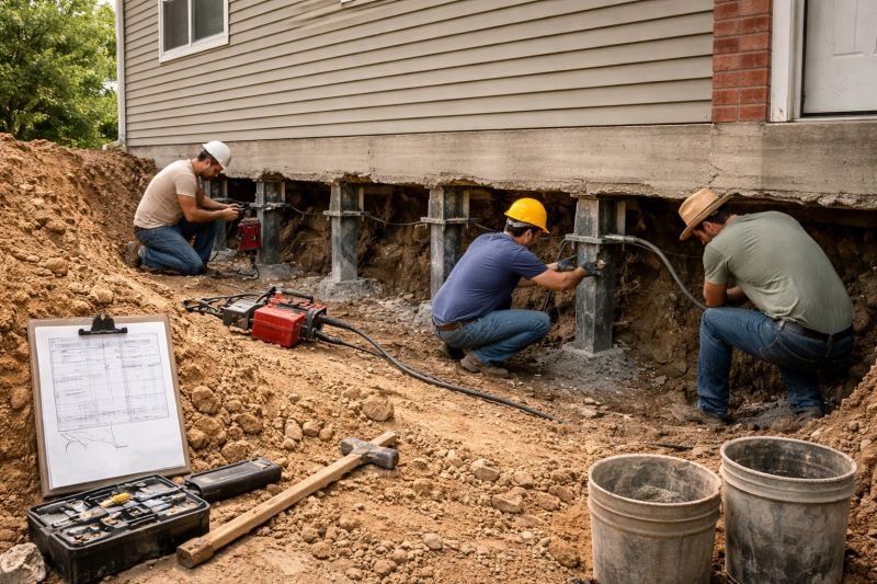 Foundation Repair in Baltimore County, MD