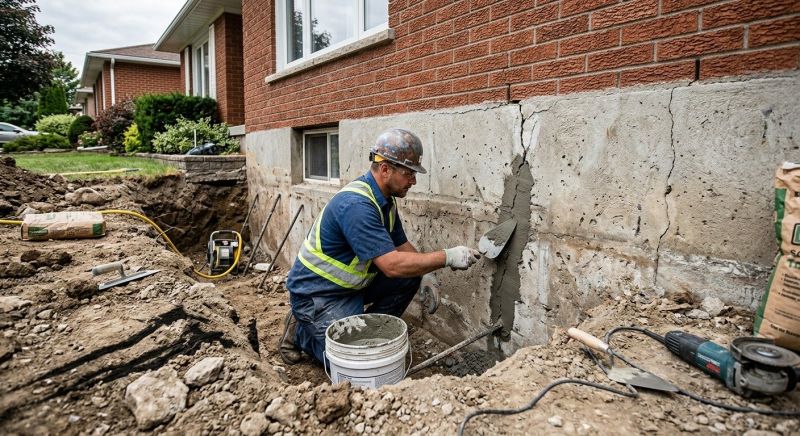 Basement Foundation Repair in Howard County, MD