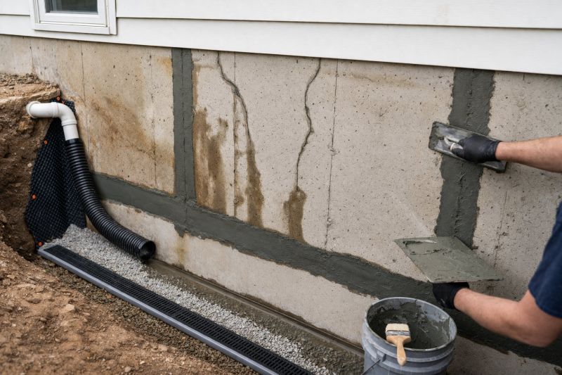 Basement Foundation Repair in Rock Hall, MD