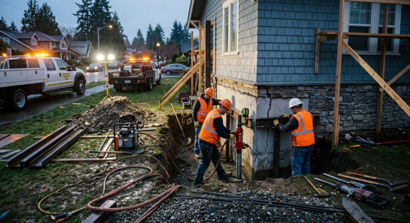 Building Foundation Repair in Ellicott City, MD