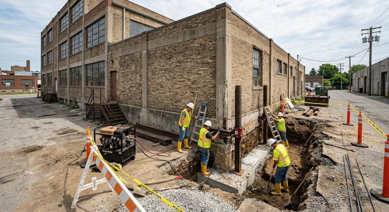 Building Foundation Repair in Jessup, MD