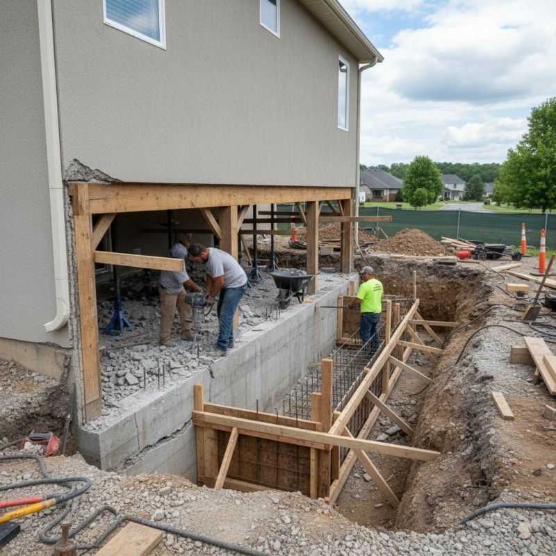 Building Foundation Repair in Pikesville, MD