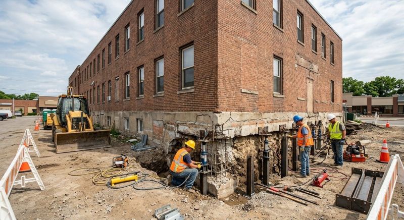 Commercial Foundation Repair in Baltimore County, MD