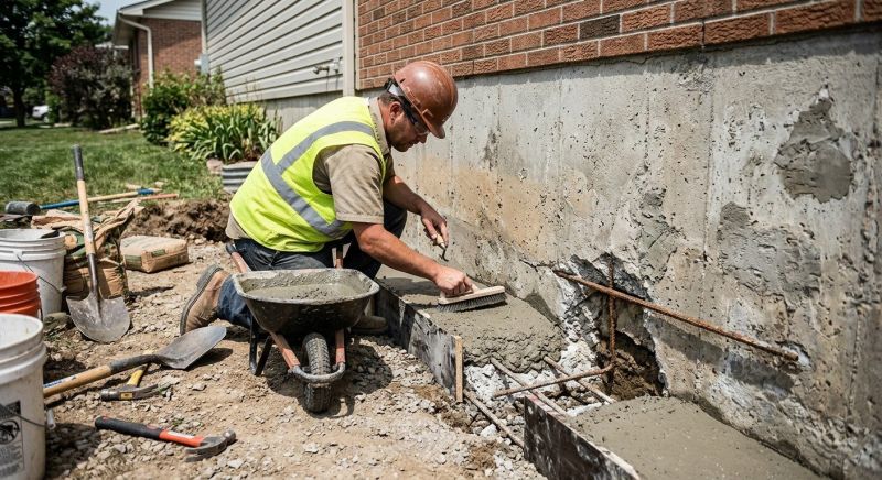 Concrete Foundation Repair in Baltimore, MD