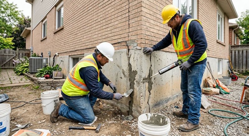 Concrete Foundation Repair in Glen Burnie, MD