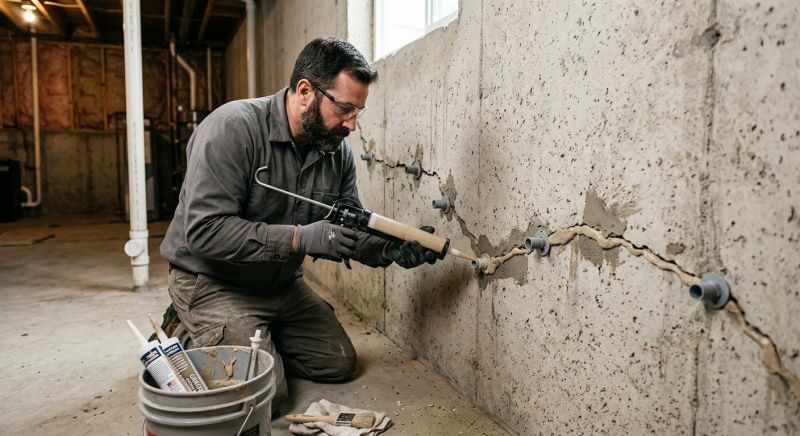 Cracked Foundation Repair in Arnold, MD