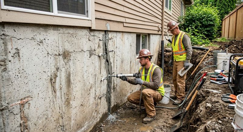 Cracked Foundation Repair in Gwynn Oak, MD