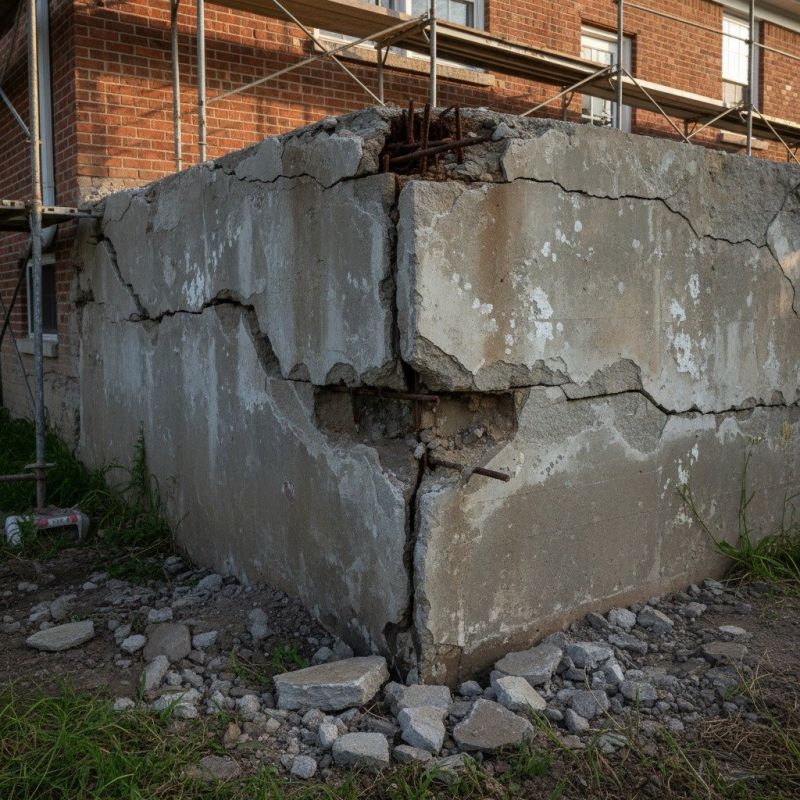 Cracked Foundation Repair in Harford County, MD