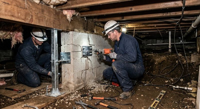 Crawlspace Foundation Repair in Cockeysville, MD