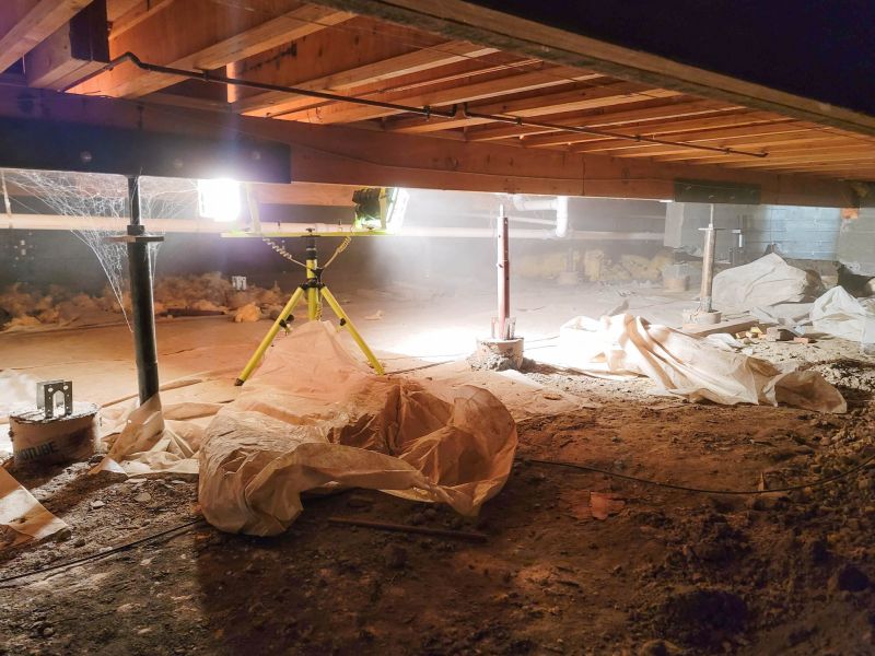 Crawlspace Foundation Repair in Hydes, MD