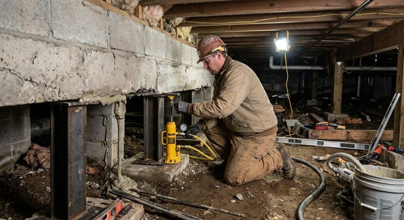 Crawlspace Foundation Repair in Middle River, MD