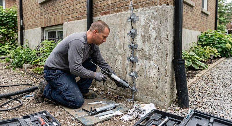 Foundation Crack Repair in Fallston, MD