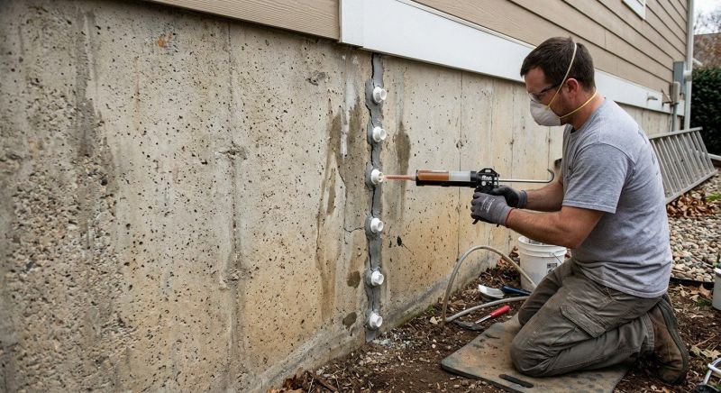 Foundation Cracks Repair in Baltimore County, MD