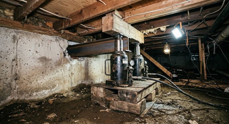 Foundation Jacking in Crownsville, MD