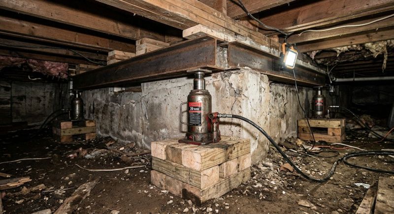 Foundation Jacking in Edgewood, MD