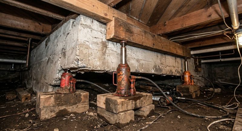 Foundation Jacking in Essex, MD