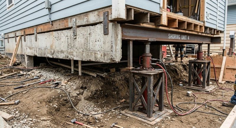 Foundation Jacking in Forest Hill, MD