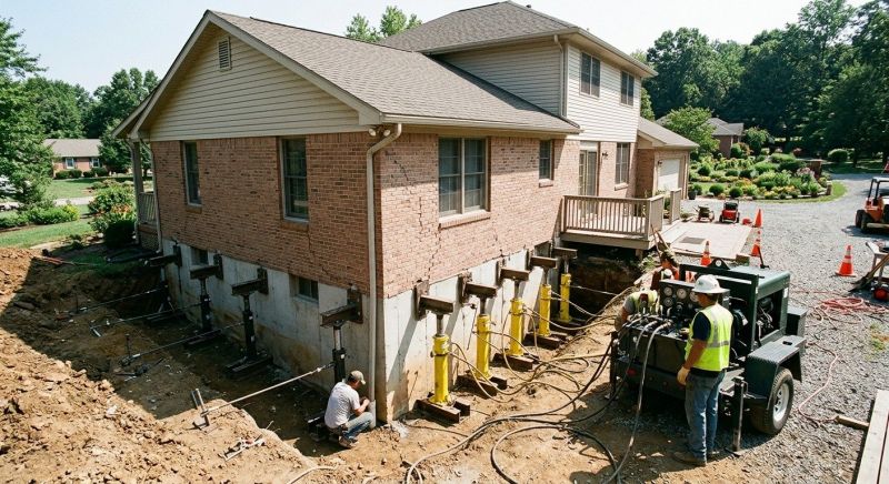 Foundation Jacking in Halethorpe, MD