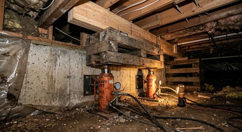 Foundation Jacking in Hampstead, MD