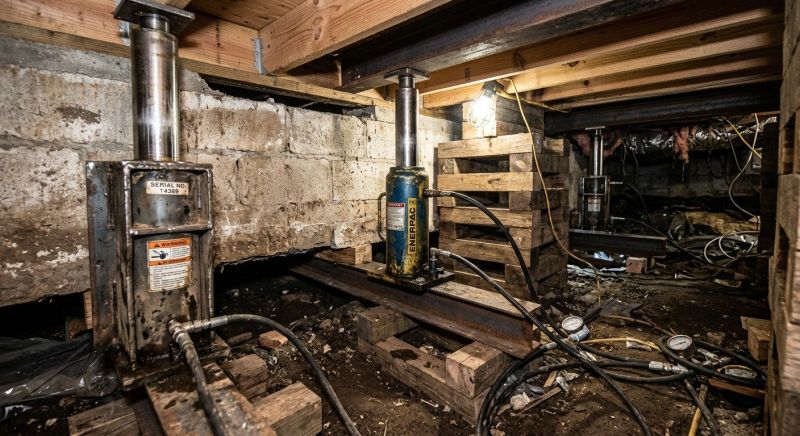 Foundation Jacking in Marriottsville, MD