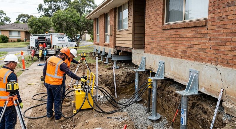 Foundation Jacking in Owings Mills, MD