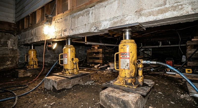 Foundation Jacking in Randallstown, MD