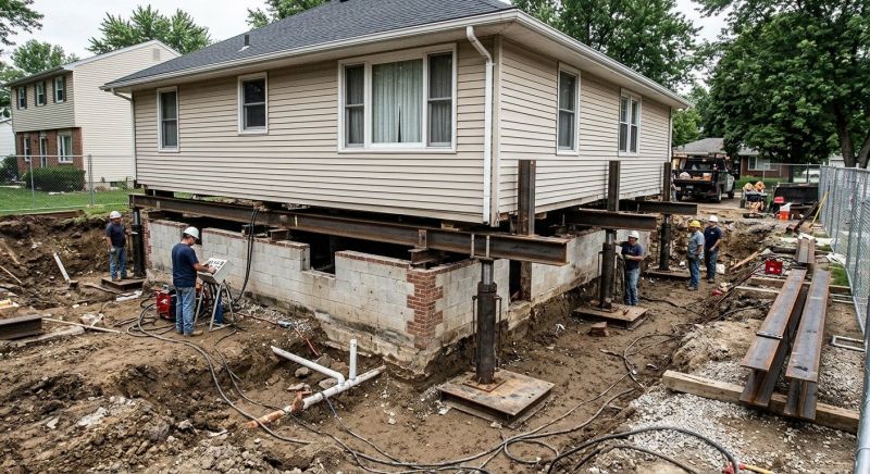 Foundation Lifting in Carroll County, MD