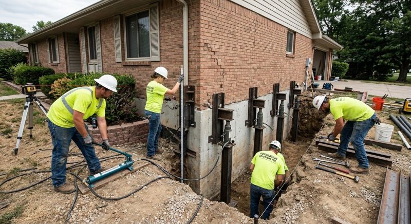 Foundation Lifting in Crownsville, MD