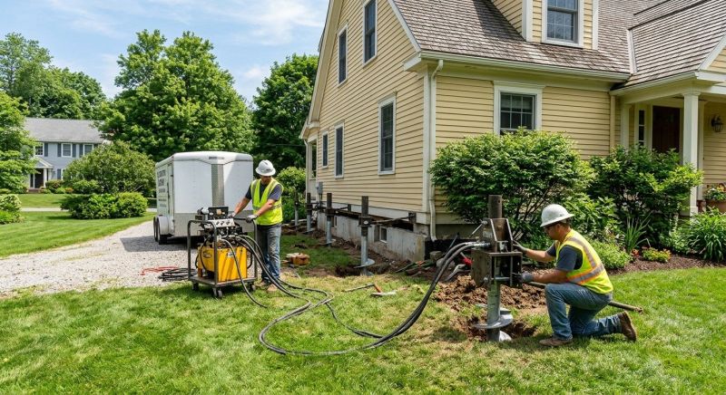 Foundation Lifting in Elkridge, MD