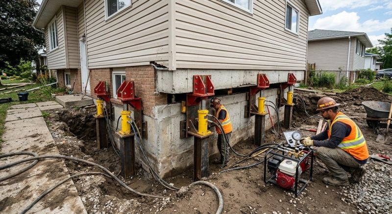 Foundation Lifting in Randallstown, MD