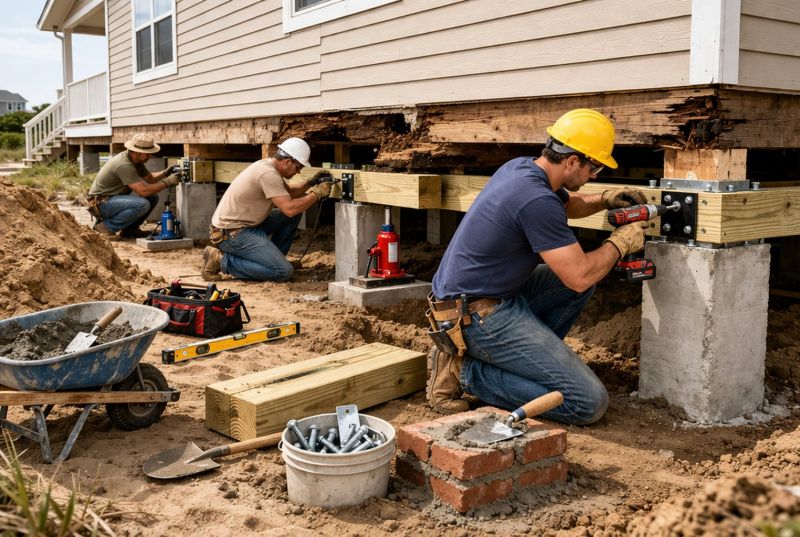 Foundation Raising in Anne Arundel County, MD