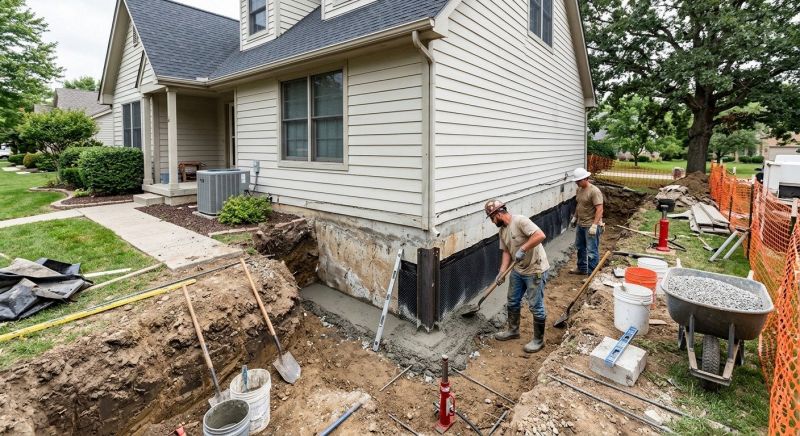 Foundation Repair in Owings Mills, MD