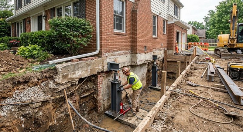 Foundation Repair in Parkville, MD