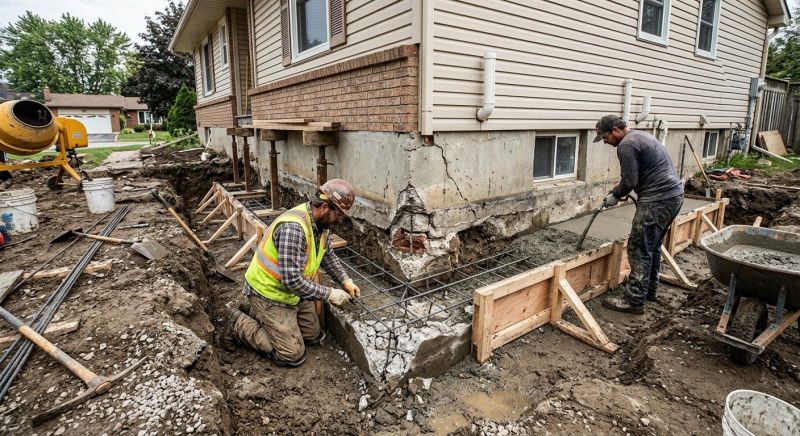 Foundation Repair in Sparrows Point, MD