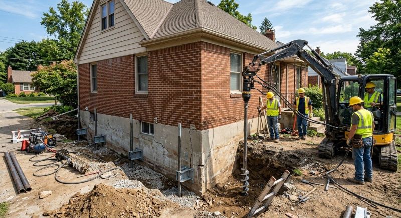 Foundation Stabilizing in Kingsville, MD