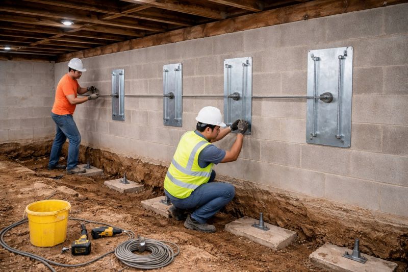 Foundation Stabilizing in Middle River, MD