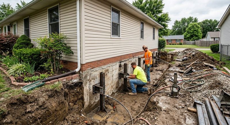 Foundation Stabilizing in Parkville, MD