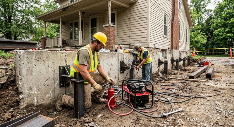 Foundation Stabilizing in Parkville, MD