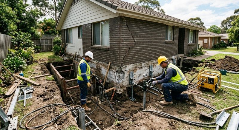 Foundation Stabilizing in Randallstown, MD