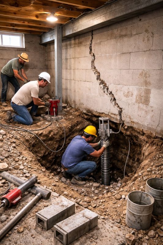 Foundation Structural Repair in Fort George G Meade, MD