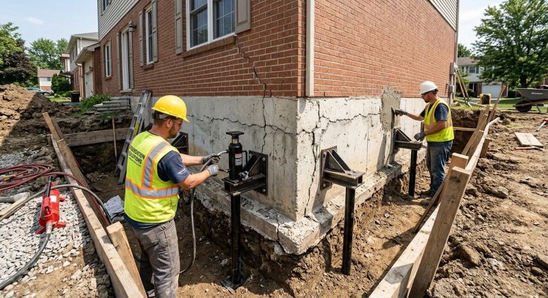 Foundation Structural Repair in Baltimore County, MD