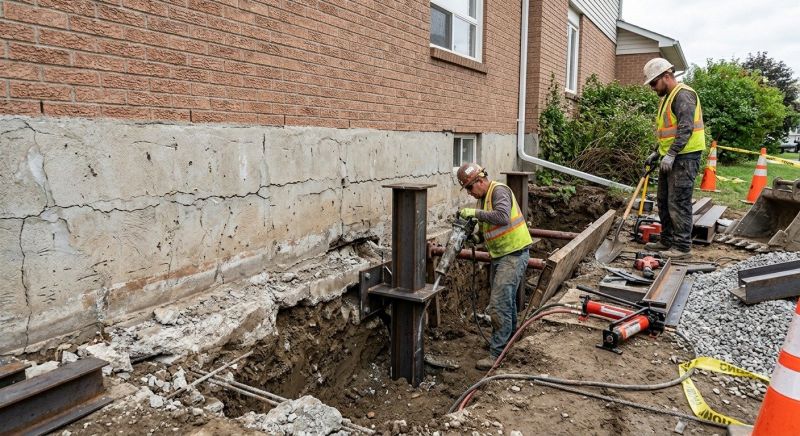 Foundation Structural Repair in Linthicum Heights, MD