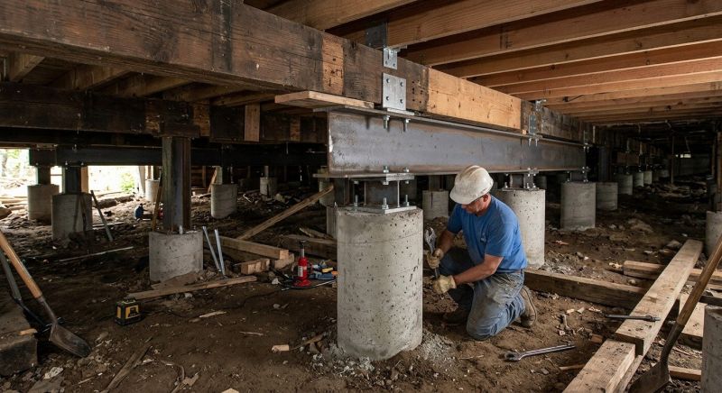 Foundation Underpinning in Baltimore County, MD