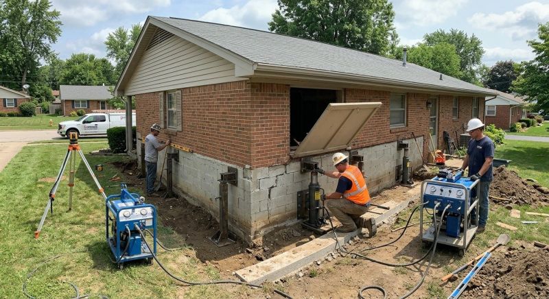 Home Foundation Leveling in Abingdon, MD