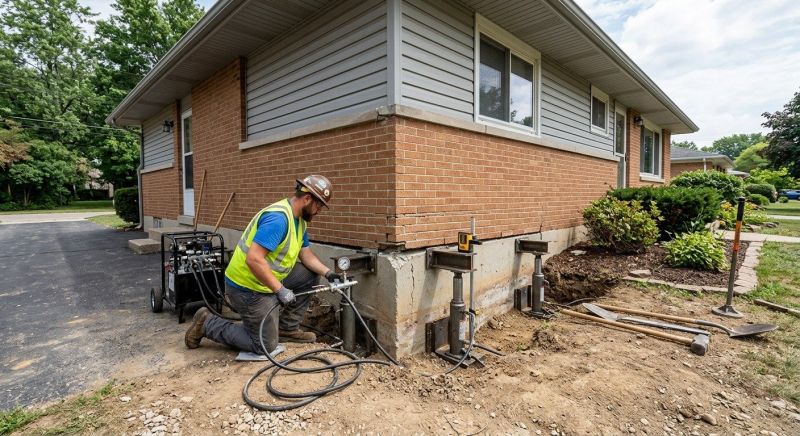 Home Foundation Leveling in Cockeysville, MD