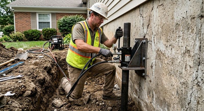 Home Foundation Leveling in Odenton, MD