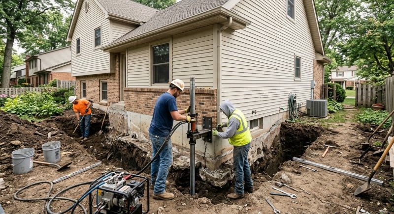 Home Foundation Repair in Fallston, MD