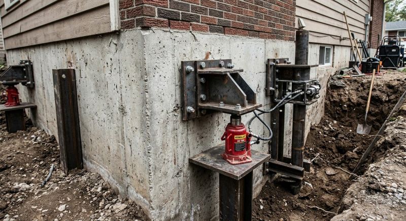 House Foundation Leveling in Baltimore County, MD