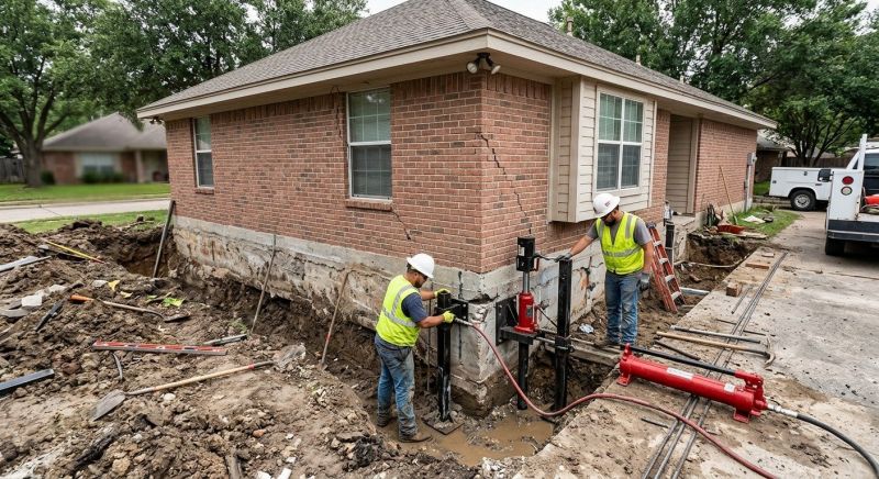House Foundation Repair in Ellicott City, MD