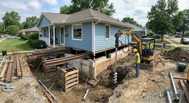 House Underpinning in Baltimore County, MD